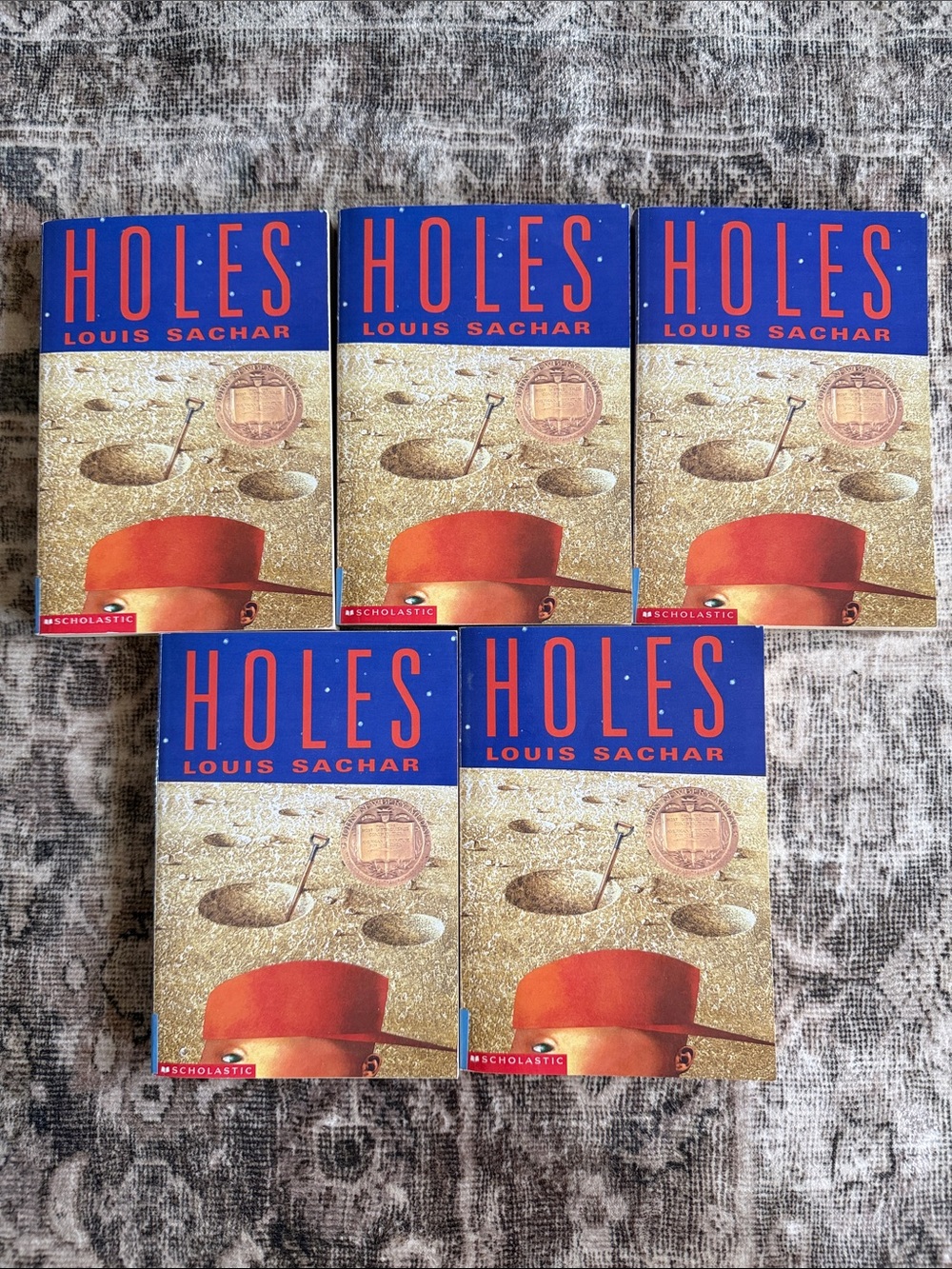 Holes by Louis Sachar-  Paperback (Lot of 5)